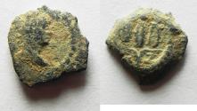 Ancient Coins - EGYPT. ALEXANDRIA. TRAJAN. AE DICHALKON.