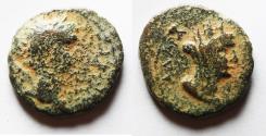 Ancient Coins - DECAPOLIS. GADARA. CLAUDIUS AE 17