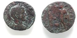 Ancient Coins - Extremely rare and apparently unpublished.: Phoenicia. Ake-Ptolemais under Philip I (AD 244-249). AE 29