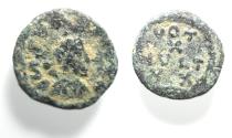 Ancient Coins - Thodosius II (AD 408-423). AE nummus (11mm, 0.71g).