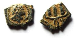 Ancient Coins - BARBARIC IMITATION OF TRAJAN DICHALKON OF ALEXANDRIA