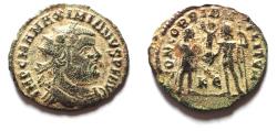 Ancient Coins - AS FOUND. MAXIMIANUS AE ANTONINIANUS