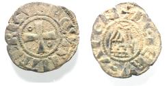 World Coins - Crusaders States. Kingdom of Jerusalem. Amaury (1163-1174). Billon denier