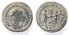 Ancient Coins - AS FOUND . DIOCLETIAN AE ANTONINIANUS