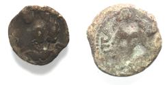 Ancient Coins - BROKAGE: JUDAEA, Herodians. Agrippa I. 37-43 CE. AE Prutah .Jerusalem mint.