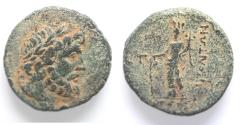 Ancient Coins - Phoenicia. Tripolis. Late second-early first centuries BC. AE 21mm, 8.02g. Dated civic era year 3 (110/09 BC)