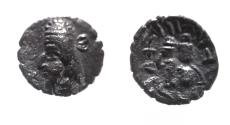 Ancient Coins - Kings of Persis. 2nd century BC. AR Obol