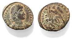 Ancient Coins - CONSTANTIUS II AE . FALLEN HORSEMAN