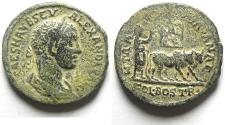 Ancient Coins - Provincial. AE 31mm. Arabia. Bostra. Under Severus Alexander (AD 222-235). Very Rare large coin!!!!!! 