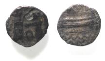 Ancient Coins - Phoenicia. Sidon. Ba’alshillem II (c. 401-366 BC). AR 1/16 shekel