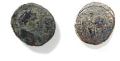 Ancient Coins - JUDAEA. Caesarea Maritima. Titus .(Caesar, 69-79). AE 20