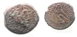 Ancient Coins - PTOLEMAIC KINGS. PTOLEMY III AE 19. AS FOUND