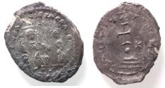 Ancient Coins - Byzantine Empire; Heraclius, with Heraclius Constantine. 610-641. AR Hexagram