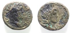 Ancient Coins - AS FOUND: EGYPT, Alexandria. Antoninus Pius. AD 138-161. BILLON TETRADRACHM