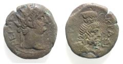 Ancient Coins - EGYPT, Alexandria. NERO SILVER TETRADRACHM.