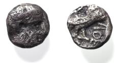 Ancient Coins - ARABIA FELIX. Sabaeans. Imitating Athens. Ca. 3rd-2nd centuries BC. AR quarter-unit
