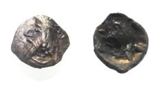 Ancient Coins - Kings of Persis. 2nd century BC. AR Obol