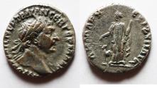 Ancient Coins - EXCEPTIONAL: Arabia. Bostra. Trajan, 98 - 117 AD, Silver Drachm