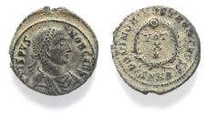 Ancient Coins - BEAUTIFUL AS FOUND. CRISPUS AE FOLLIS