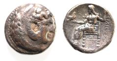 Ancient Coins - Macedonian Kings. Philip III Arrhidaios (323-317 BC). AR tetradrachm (25mm, 17.90g). Susa mint.