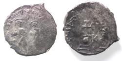 Ancient Coins - Byzantine Empire; Heraclius, with Heraclius Constantine. 610-641. AR Hexagram