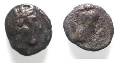 Ancient Coins - Attica. Athens. ca. 454-404 BC. AR drachm (15mm, 3.73g). Contemporary eastern imitation.