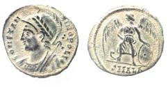 Ancient Coins - AS FOUND: CONSTANTINE I AE 3 . COMMEMORATIVE ISSUE.