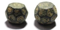World Coins - ISLAMIC. ABBASID. BRONZE WEIGHT. 1000 A.D.