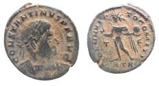 Ancient Coins - AS FOUND CONSTANTINE I AE FOLLIS