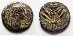 Ancient Coins - Claudius (41-54). Egypt, Alexandria. Æ Diobol