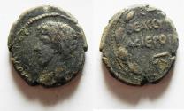 Ancient Coins - Cyrrhestica. Hierapolis under Lucius Verus (AD 161-169).AE 23mm, 10.32 g).