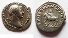 Ancient Coins - Trajan. 98-117 AD. AR Denarius . Rome mint.