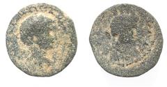 Ancient Coins - Decapolis. Rabbathboba under Elagabalus (AD 218-222). AE 16mm