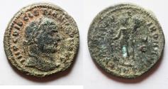 Ancient Coins - AS FOUND. DIOCLETIAN AE FOLLIS