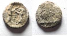 Ancient Coins - AS FOUND: PHOENICIA: Sidon. c. 346-343 BC. AR Obol or 1/16th Shekel