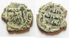 World Coins - ORIGINAL DESERT PATINA. UMMAYYED AE FALS.