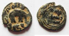 World Coins - ISLAMIC. UMMAYYED AE FALS. HUMS. ELEPHANT