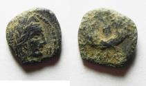 Ancient Coins - NABATAEA. Aretas IV, 9 BC- AD 40. AE 13