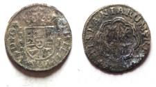 World Coins - Felipe V, king of Spain 1700-1746. 1 real