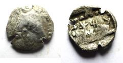 Ancient Coins - Phoenicia. Arados. Uncertain King. c. 380-350 BC. AR 1/16 shekel (11mm, 0.56g).