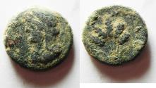 Ancient Coins - DECAPOLIS. PHILADELPHIA. PSEUDO-AUTONOMOUS AE 19. STRUCK IN CIVIC YEAR 143 (AD 80/1).
