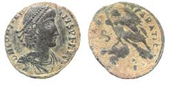 Ancient Coins - CONSTANTIUS II AE . FALLEN HORSEMAN