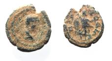 Ancient Coins - Provincial. Syria, Seleucis and Pieria. Antioch(?) AE 13mm, 1.52g. Struck in Caesarean Era year 114 (AD 65/6).