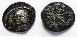 Ancient Coins - KINGS of PARTHIA. Arsakes XVI. 78/7-62/1 BC. AR Drachm