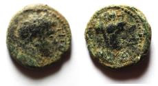 Ancient Coins - Decapolis. Gadara. Titus AE 16