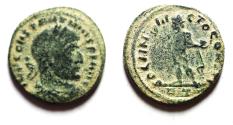 Ancient Coins - ORIGINAL DESERT PATINA: CONSTANTINE I  AE FOLLIS