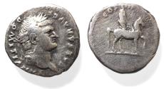 Ancient Coins - Domitian Ar Denarius. Pegasus