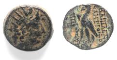 Ancient Coins - Seleukid Kingdom. Antiochos VIII Epiphanes (Grypos). 121/0-97/6 BC. AE 18