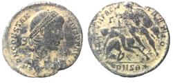 Ancient Coins - CONSTANTIUS II AE . FALLEN HORSEMAN