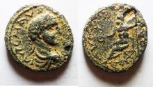Ancient Coins - RARE: Decapolis. Esbus. Elagabalus. 218-222 AD. Æ 23